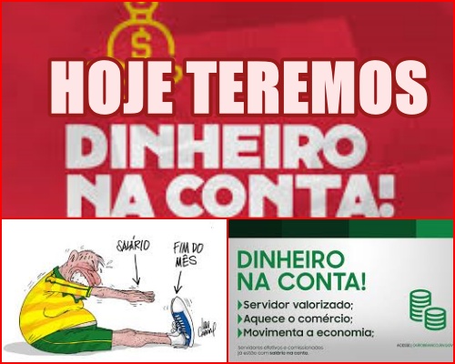 HOJE TEM O FAZ ME RIR – Prefeitura de Macarani paga hoje os servidores públicos do município.
